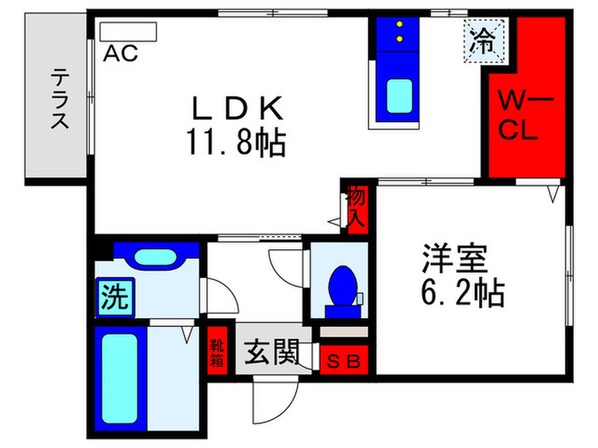 ロイヤルメゾン豊中の物件間取画像